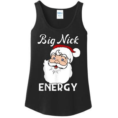 Big Nick Energy Funny Christmas Ladies Essential Tank