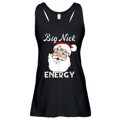 Big Nick Energy Funny Christmas Ladies Essential Flowy Tank