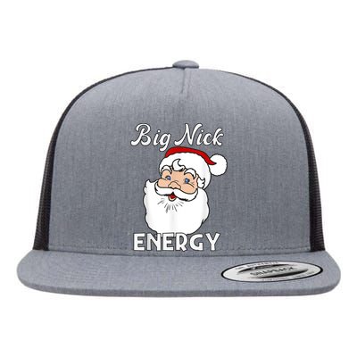 Big Nick Energy Funny Christmas Flat Bill Trucker Hat