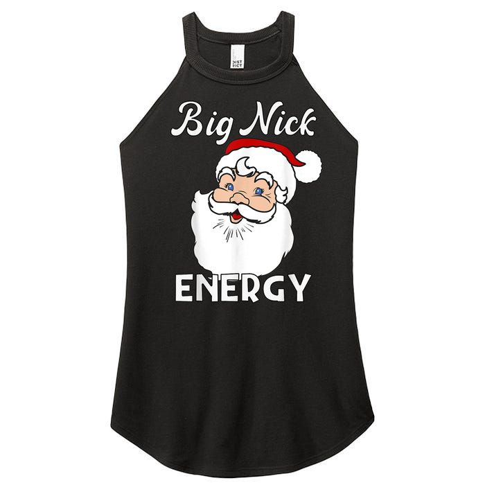 Big Nick Energy Funny Christmas Women’s Perfect Tri Rocker Tank