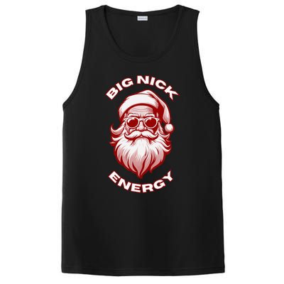 Big Nick Energy Funny Santa Christmas PosiCharge Competitor Tank