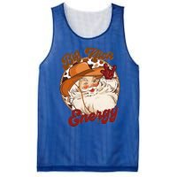 Big Nick Energy Howdy Santa Claus Cow Vintage Chirstmas Gift Mesh Reversible Basketball Jersey Tank