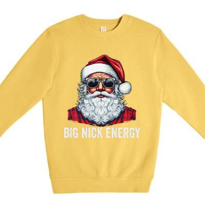 Big Nick Energy Christmas Santa Premium Crewneck Sweatshirt