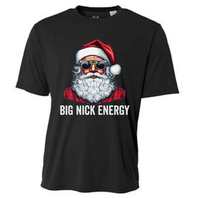 Big Nick Energy Christmas Santa Cooling Performance Crew T-Shirt