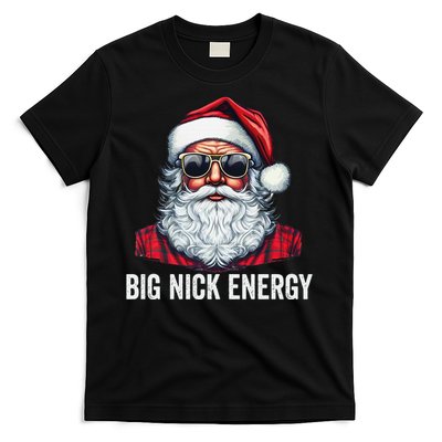 Big Nick Energy Christmas Santa T-Shirt