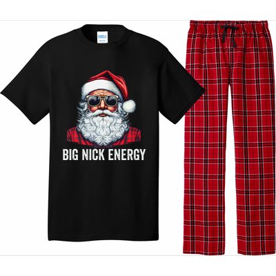 Big Nick Energy Christmas Santa Pajama Set