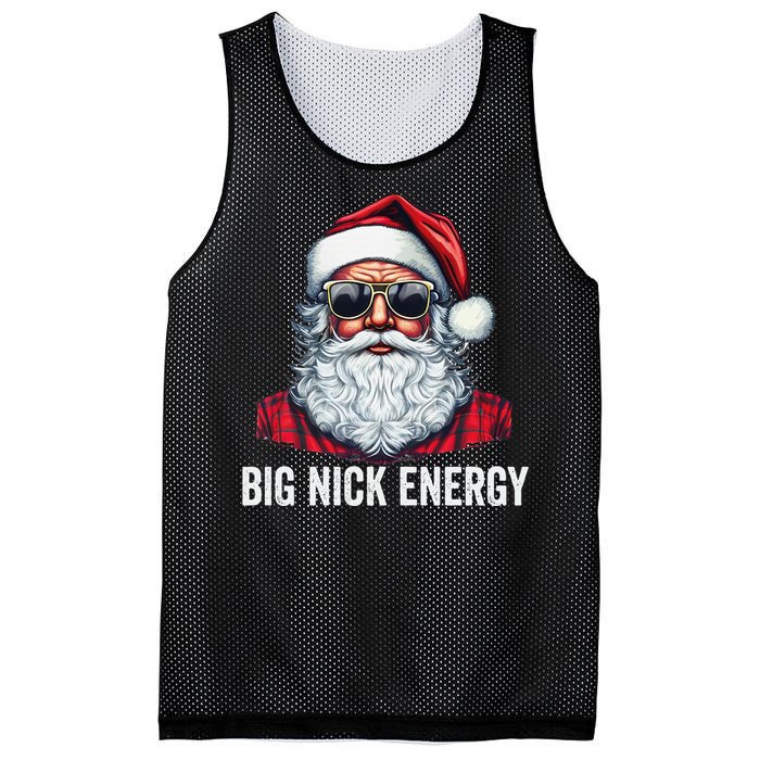 Big Nick Energy Christmas Santa Mesh Reversible Basketball Jersey Tank