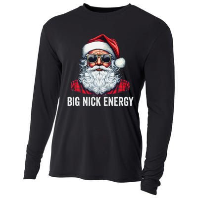 Big Nick Energy Christmas Santa Cooling Performance Long Sleeve Crew