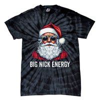 Big Nick Energy Christmas Santa Tie-Dye T-Shirt