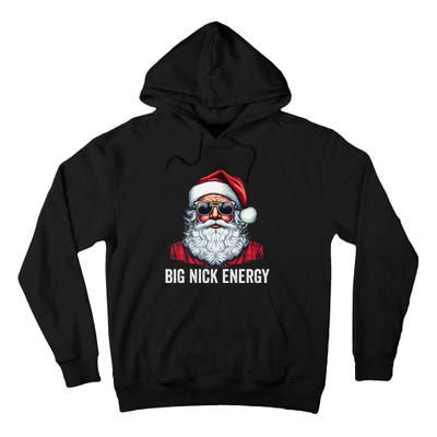 Big Nick Energy Christmas Santa Tall Hoodie