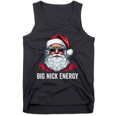 Big Nick Energy Christmas Santa Tank Top