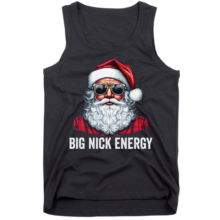 Big Nick Energy Christmas Santa Tank Top