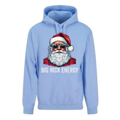 Big Nick Energy Christmas Santa Unisex Surf Hoodie