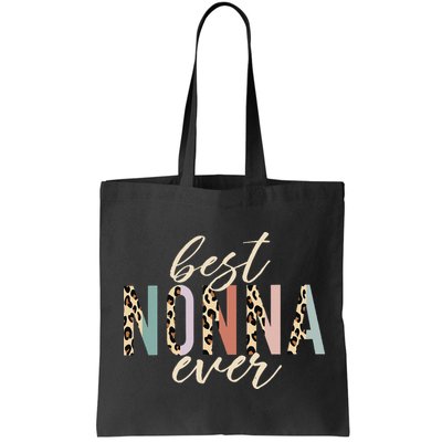 Best Nonna Ever Gifts Leopard Print Mothers Day Bag