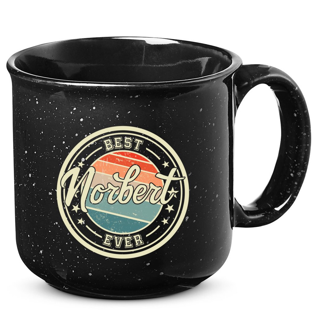 Best Norbert Ever Funny Saying First Name Norbert Gift 15oz Campfire Ceramic Mug
