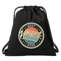 Best Norbert Ever Funny Saying First Name Norbert Gift Drawstring Bag