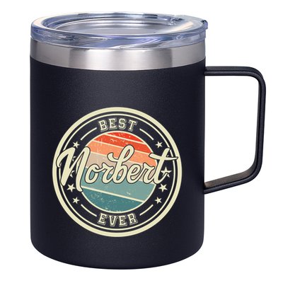 Best Norbert Ever Funny Saying First Name Norbert Gift 12oz Stainless Steel Coffee Mug
