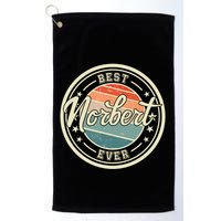 Best Norbert Ever Funny Saying First Name Norbert Gift Golf Towel