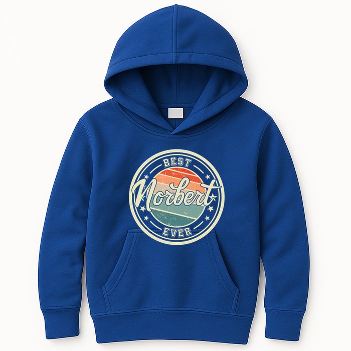 Best Norbert Ever Funny Saying First Name Norbert Gift Kids Hoodie