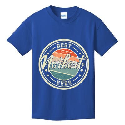 Best Norbert Ever Funny Saying First Name Norbert Gift Kids T-Shirt