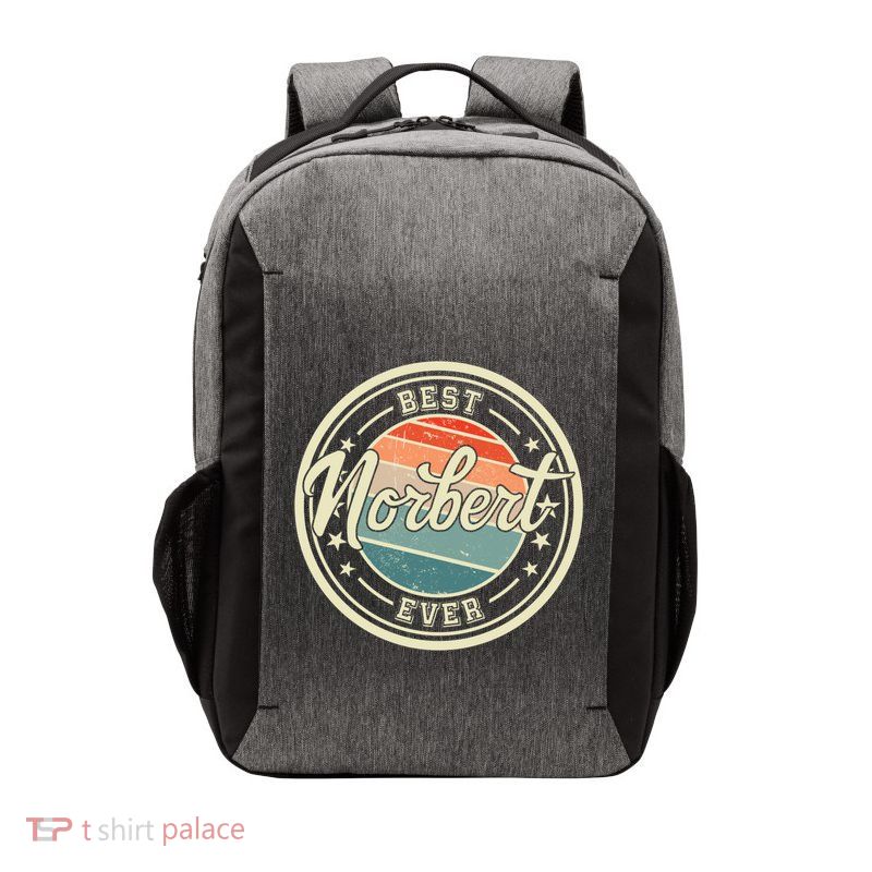 Best Norbert Ever Funny Saying First Name Norbert Gift Vector Backpack