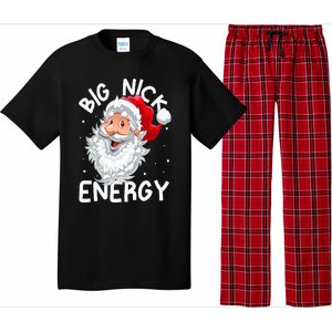 Big Nick Energy Christmas Santa Xmas Funny Meme Pajama Set