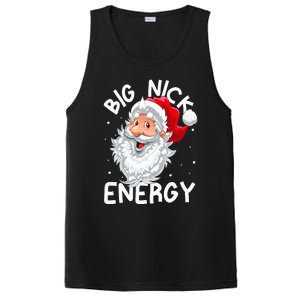 Big Nick Energy Christmas Santa Xmas Funny Meme PosiCharge Competitor Tank