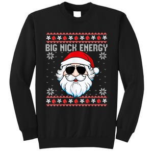 Big Nick Energy Santa Ugly Christmas Sweater Sweatshirt