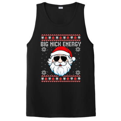 Big Nick Energy Santa Ugly Christmas Sweater PosiCharge Competitor Tank