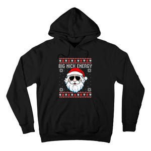 Big Nick Energy Santa Ugly Christmas Sweater Tall Hoodie