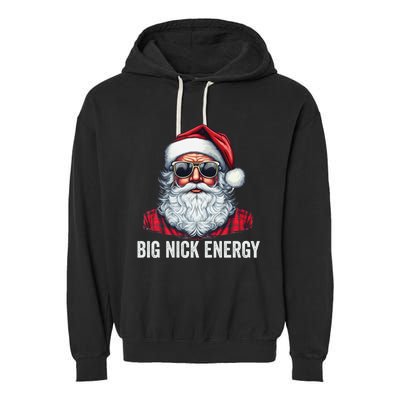 Big Nick Energy Santa Garment-Dyed Fleece Hoodie