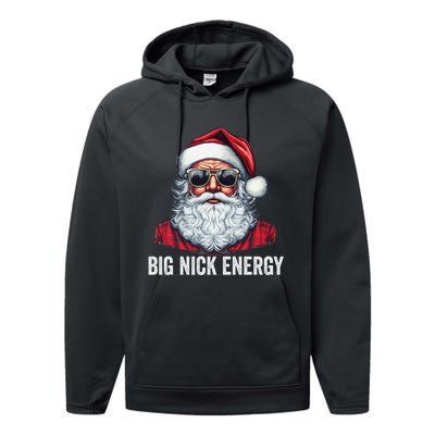 Big Nick Energy Santa Performance Fleece Hoodie