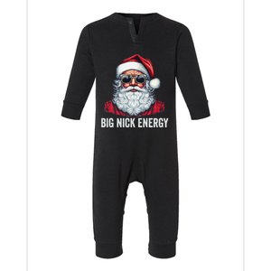 Big Nick Energy Santa Infant Fleece One Piece