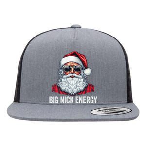 Big Nick Energy Santa Flat Bill Trucker Hat