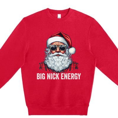 Big Nick Energy Santa Premium Crewneck Sweatshirt