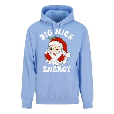 Big Nick Energy Funny Santa Christmas  Unisex Surf Hoodie