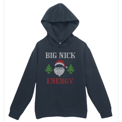 Big Nick Energy - Ugly Sweater - Big Nick Energy Santa Urban Pullover Hoodie