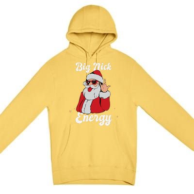 Big Nick Energy Funny Xmas Christmas Gift Premium Pullover Hoodie