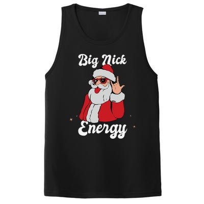 Big Nick Energy Funny Xmas Christmas Gift PosiCharge Competitor Tank