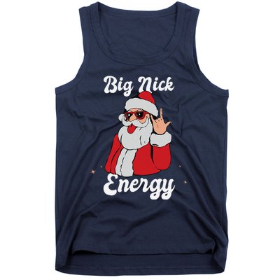 Big Nick Energy Funny Xmas Christmas Gift Tank Top