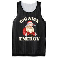 Big Nick Energy Christmas Santa Inappropriate Christmas Mesh Reversible Basketball Jersey Tank