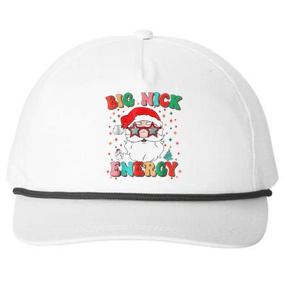 Big Nick Energy Funny Xmas Christmas Snapback Five-Panel Rope Hat