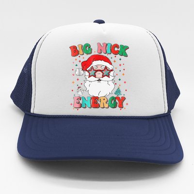 Big Nick Energy Funny Xmas Christmas Trucker Hat