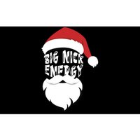 Big Nick Energy Funny Xmas Santa Hipster Bumper Sticker