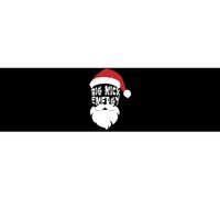 Big Nick Energy Funny Xmas Santa Hipster Bumper Sticker