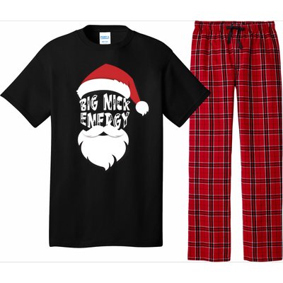 Big Nick Energy Funny Xmas Santa Hipster Pajama Set