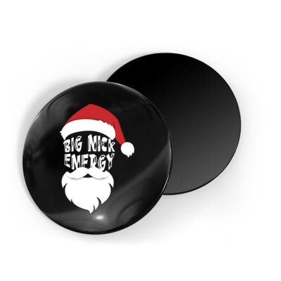 Big Nick Energy Funny Xmas Santa Hipster Magnet