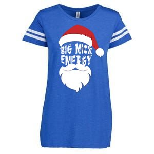 Big Nick Energy Funny Xmas Santa Hipster Enza Ladies Jersey Football T-Shirt