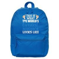 Best Neighbor Ever Greatest Local WorldS Greatest Neighbor Funny Gift 16 in Basic Backpack