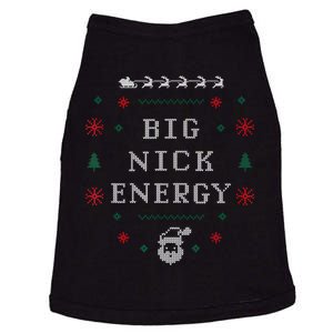 Big Nick Energy Funny Xmas Christmas Holiday Doggie Tank